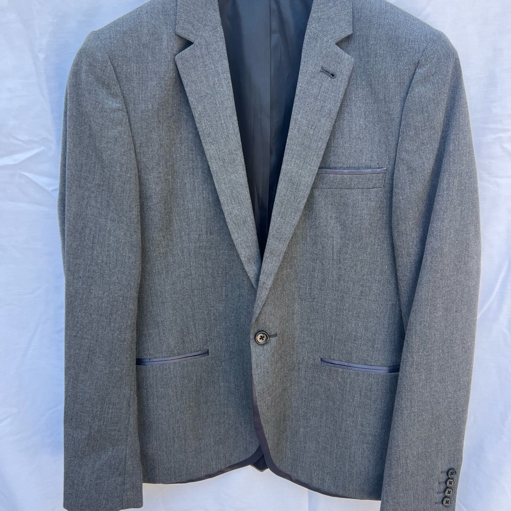 Nordstrom Topman Charcoal Gray Men's Blazer